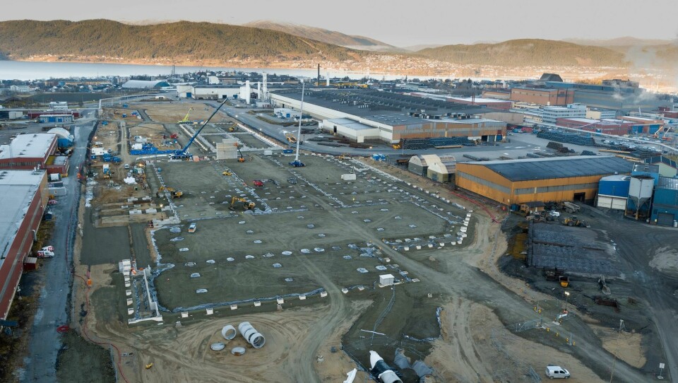 The CQP test production precedes full output in 2024 at the GigaArctic battery plant currently under construction Freyr_Giga_Artic_Nov22