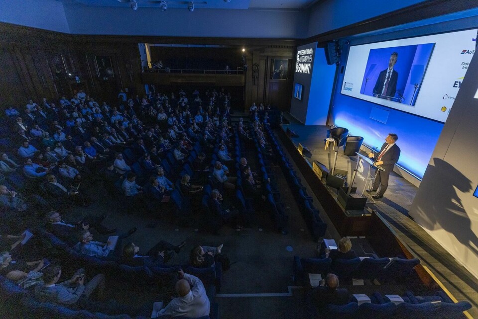 Mike Hawes, chief executive, SMMT has been campaigning with representatives of the industry in a joint effort to postpone the implementation of the Rules of Origin changes until 2027 Mike Hawes, chief executive, SMMT speaking at the SMMT summit