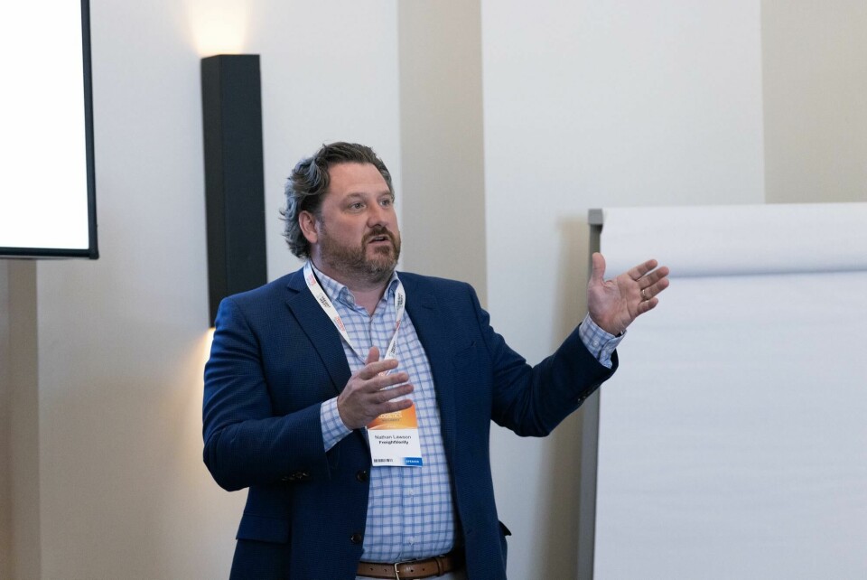 Nathan Lawson, vice-president of delivery and customer success at FreightVerify real-time vehicle calculation is where it’s happening in vehicle logistics right now Nathan Lawson_FreightVerify