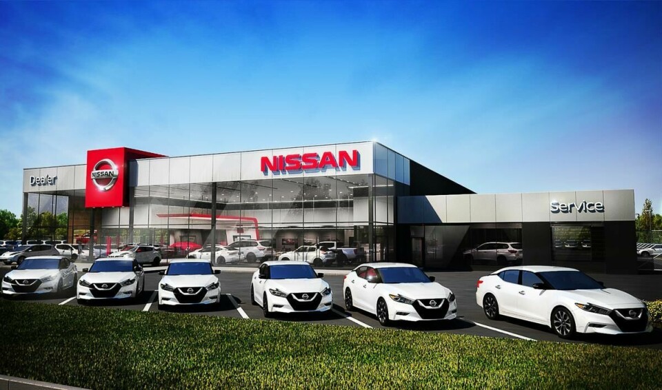 Nissan dealerships were affected by the outage at a crucial time of the month for sales Nissan_Retail_Concept