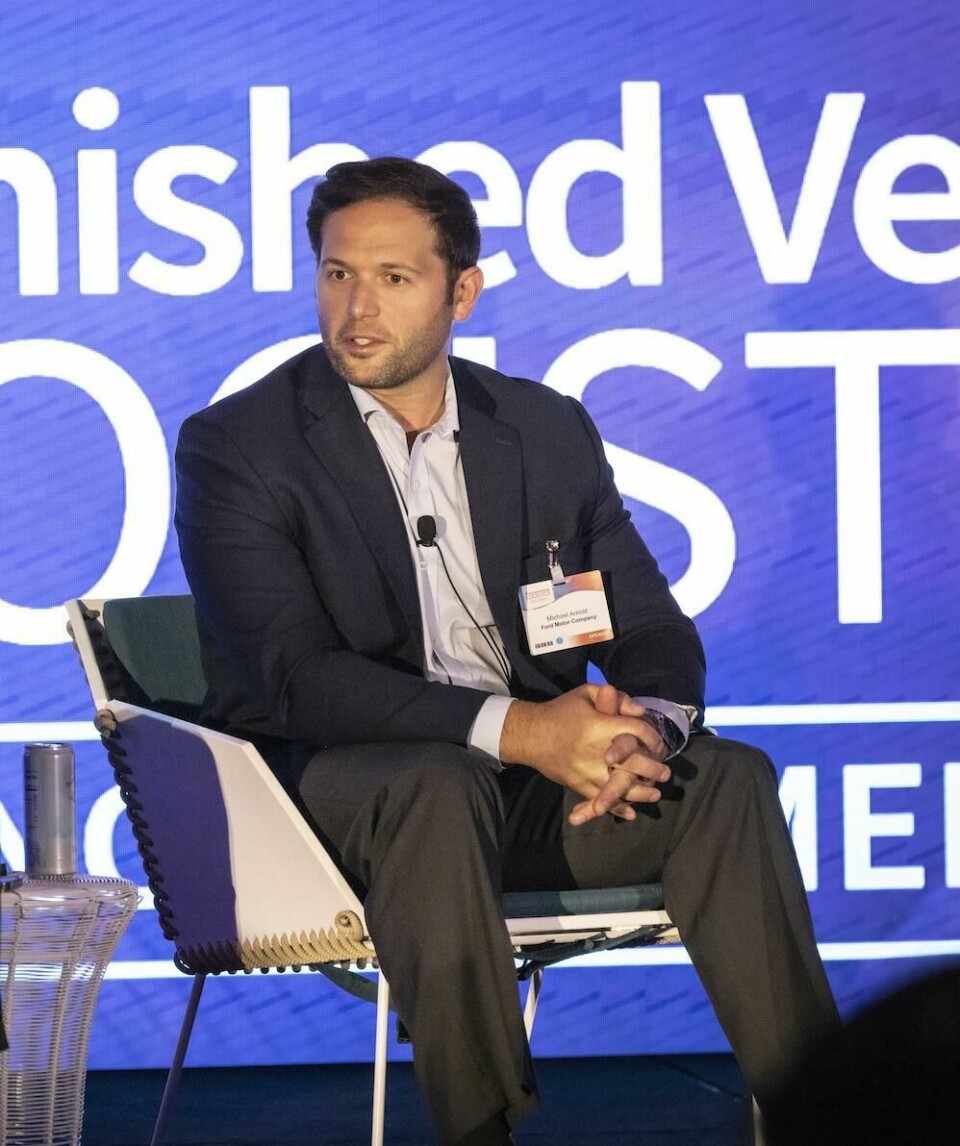 Ford’s Michael Arnold, operations supervisor for North America vehicle logistics, said the company was looking at ways to reduce the number of miles a truck has to travel to deliver loads Michael_Arnold_Ford