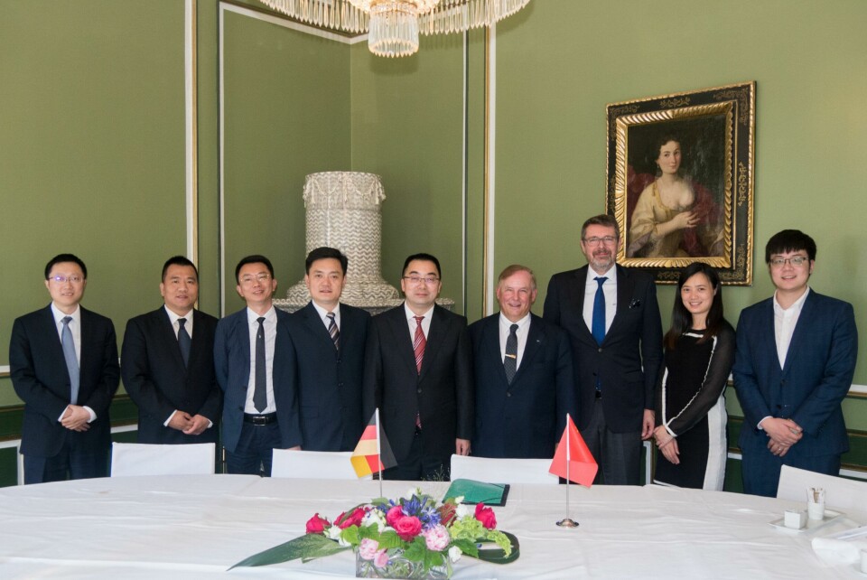 Mosolf has signed agreements with local authorities to establish a rail service between Poland and China. Credit: Mosolf Mosolf delegation, Chengdu