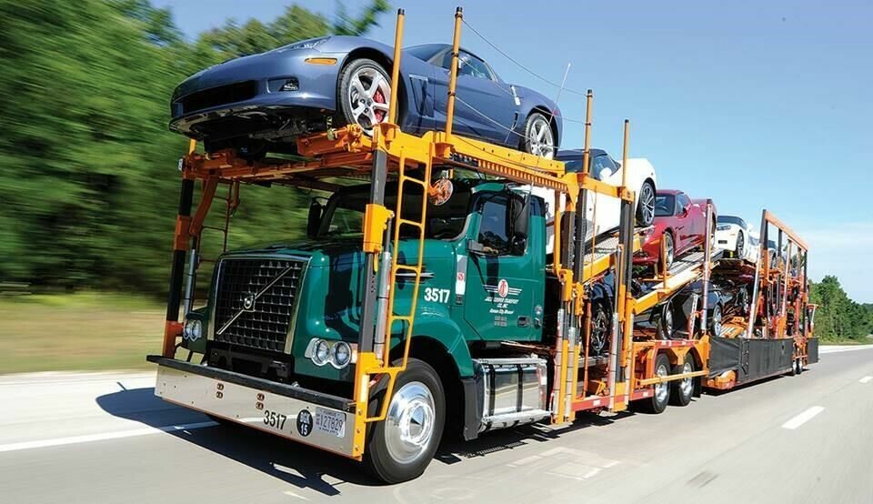 Trucking North America: in it for the long haul Jack Cooper car carrier