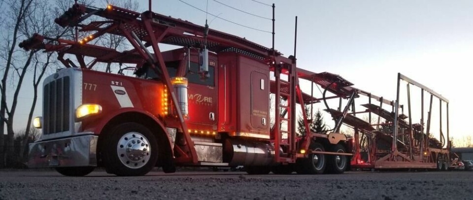 Trucking North America: in it for the long haul Moore Transport car carrier (credit Andre McFarland)