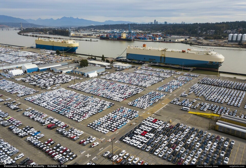 The expansion and upgrade at Vancouver port is designed to consolidate the two vehicle terminals into a single terminal at the Annacis site 2019Annacis Auto Terminal PhotosVFPA4030