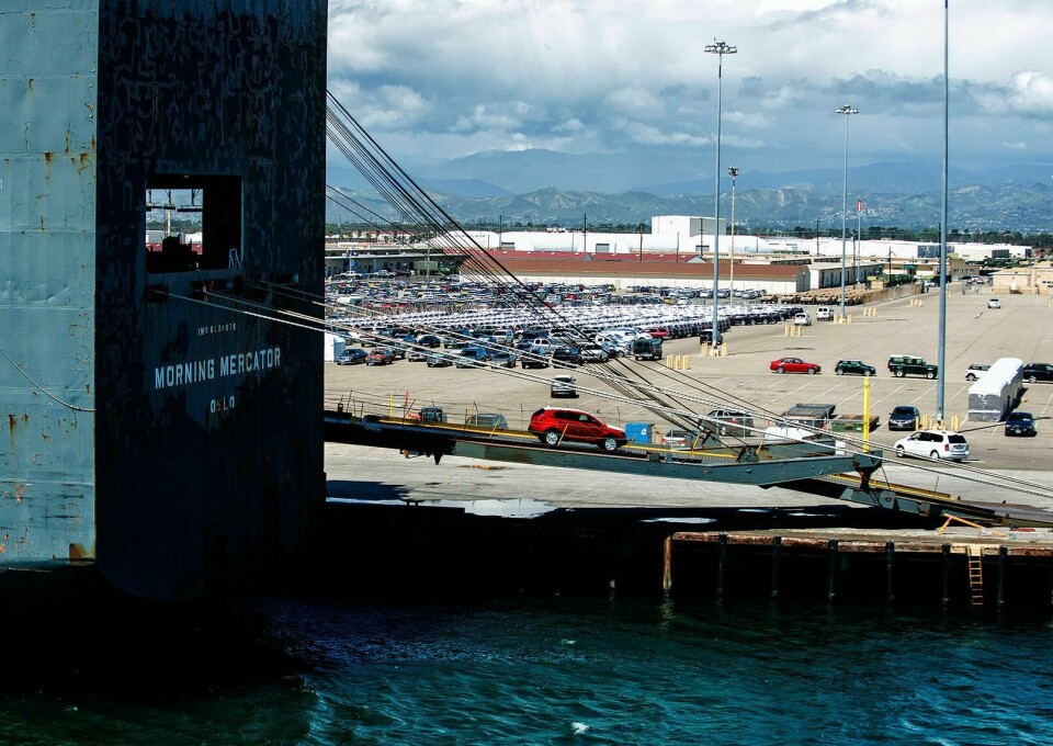 Most of the volume arriving at Hueneme is already pre-sold, so vehicles need to be moved very quickly for processing Port_Hueneme_RoRo15