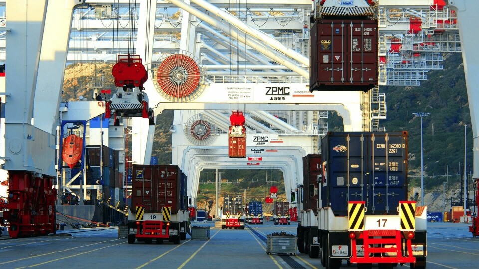 Recent trade growth out of Morocco has been driven by the export of automotive components Tanger Med Conteneurs-4