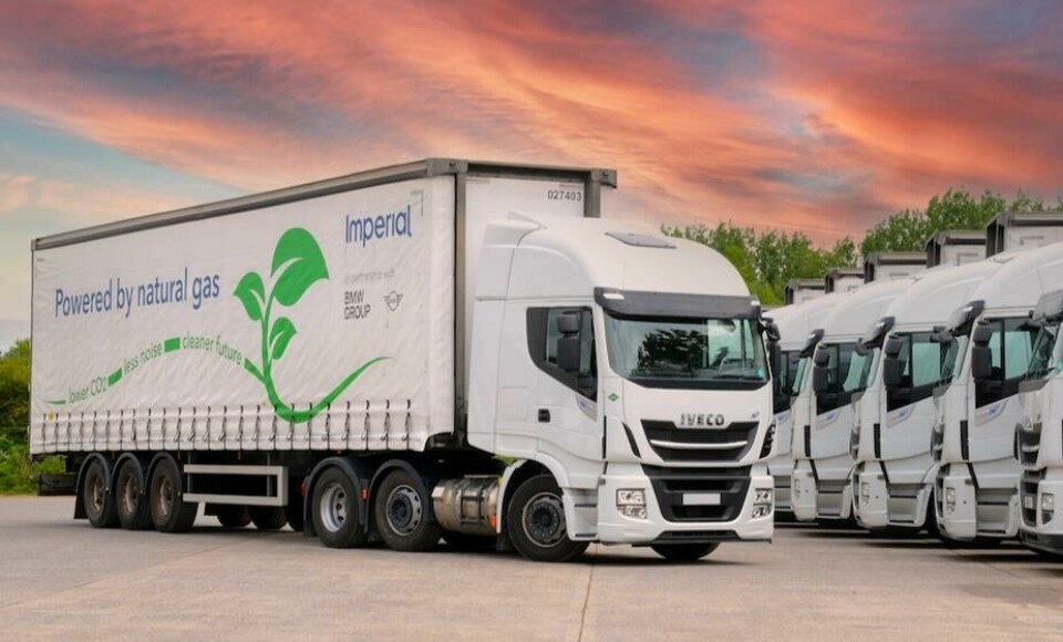 BMW is using trucks powered by LNG and operated by Imperial for inbound deliveries to its Mini plant in the UK Imperial_truck_fleet