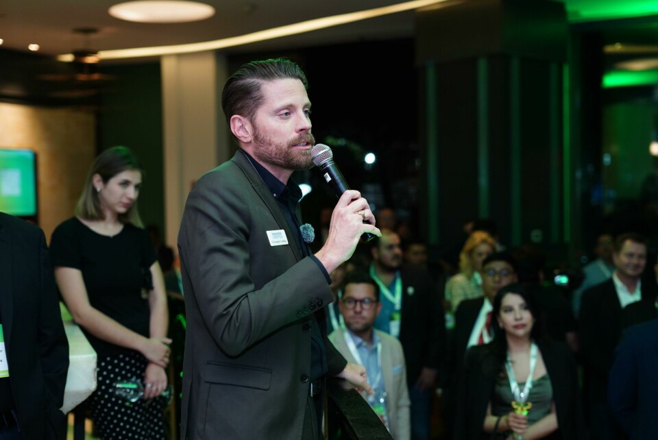 Industry leaders gather at the ALSC Mexico 2024 opening reception to discuss the future of nearshoring, trade and the evolving logistics landscape. Christopher Ludwig, chief content officer of Automotive Logistics, highlights key challenges and opportunities in the sector. Christopher Ludwig, chief content officer, Automotive Logistics_ALSC Mexico 2024