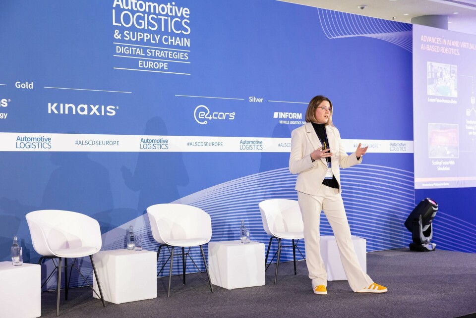 Carolin Richter, head of next generation robotics, BMW ALSC DS Europe 2024 Carolin Richter, head of next generation robotics, BMW
