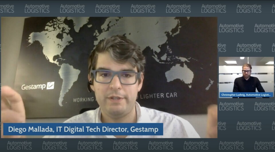 Watch: How Gestamp is connecting the automotive supply chain through global federated networks and data standardisation Diego Mallada, Gestamp