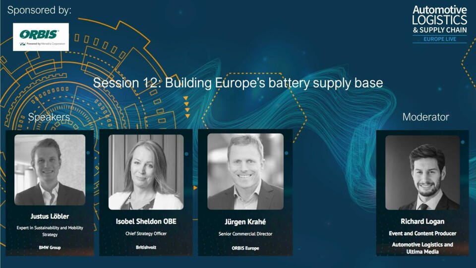 Watch: Building a viable and sustainable European battery supply base Building Europe’s battery supply base