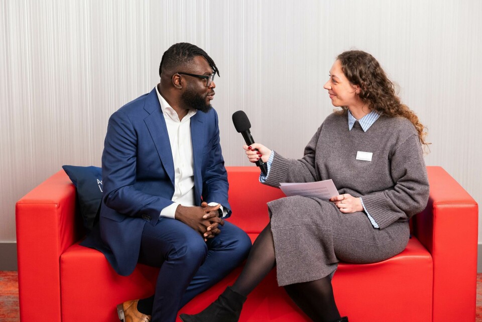 Red Sofa | Harry Davies on building resilient supply chains through DEI ALSC DS Europe 2024 Red Sofa Harry Kwakye Davies