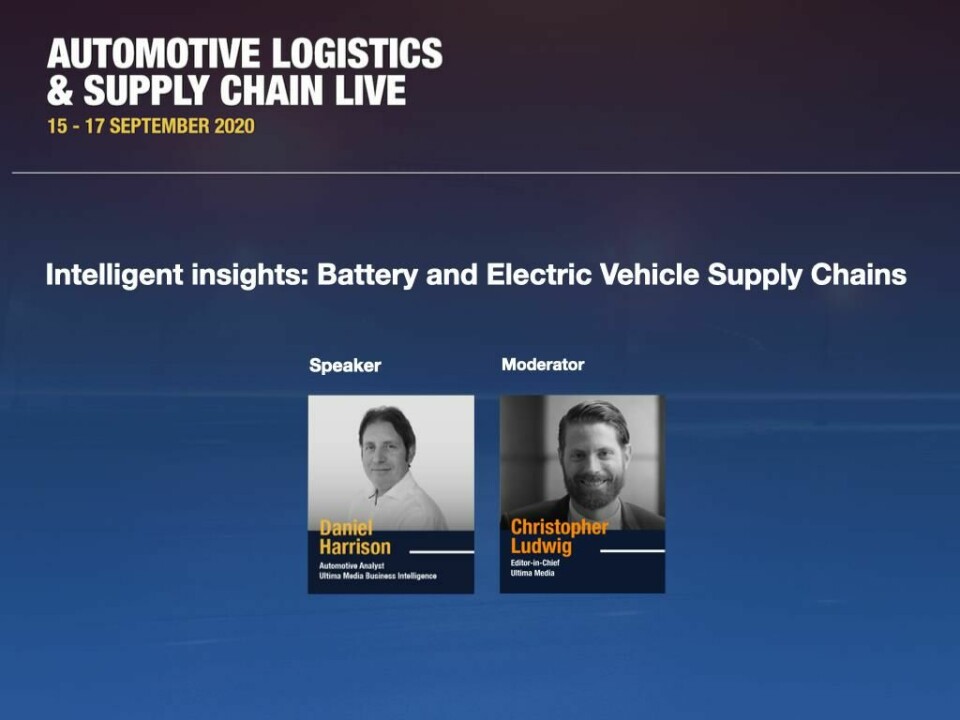 Watch: Managing the battery supply chain will be a strategic advantage Battery and Electric Vehicle Supply Chains, Daniel Harrison, Automotive Analyst