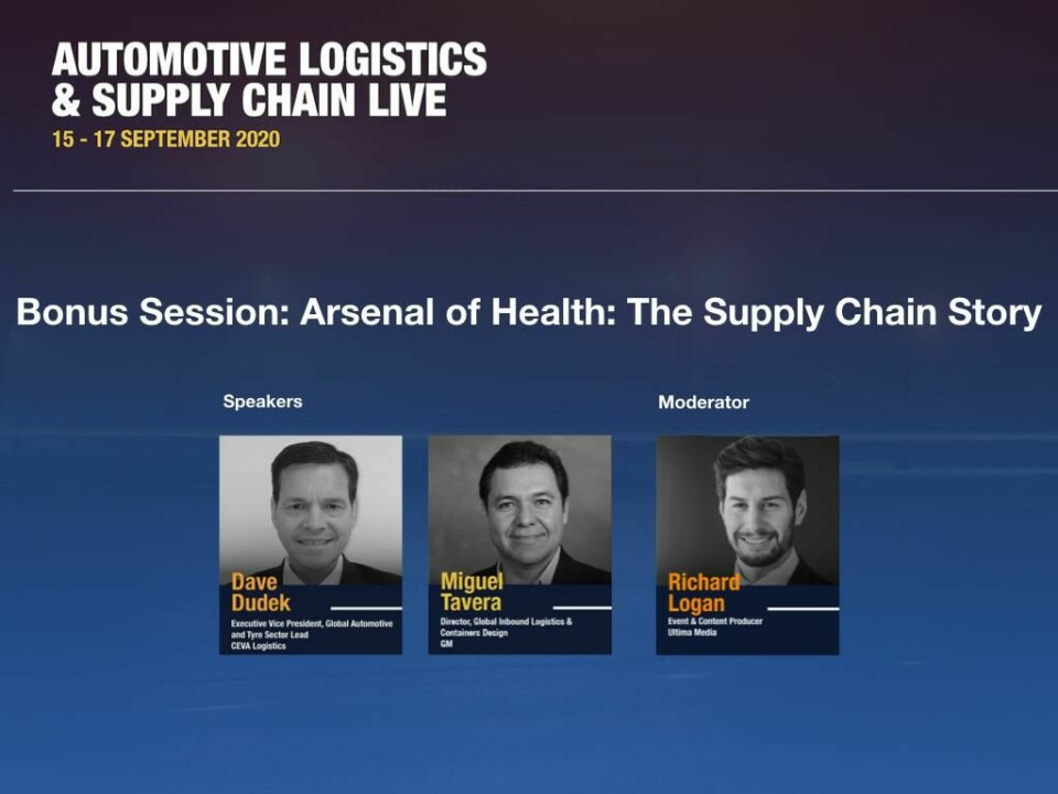 Watch: The arsenal of health – how GM and Ceva Logistics shifted the supply chain to support the relief effort NEW Arsenal of Health_ The Supply Chain Story.001
