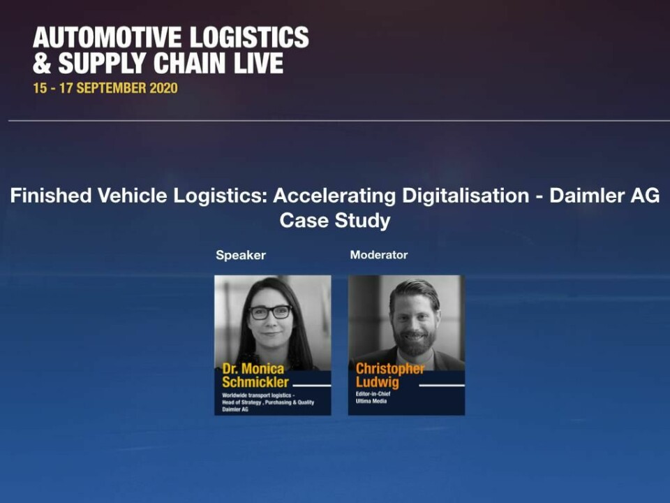 Watch: How Daimler digitalised its damage claims process for vehicle logistics Daimler case study: digital quality management with Dr Monica Schmickler