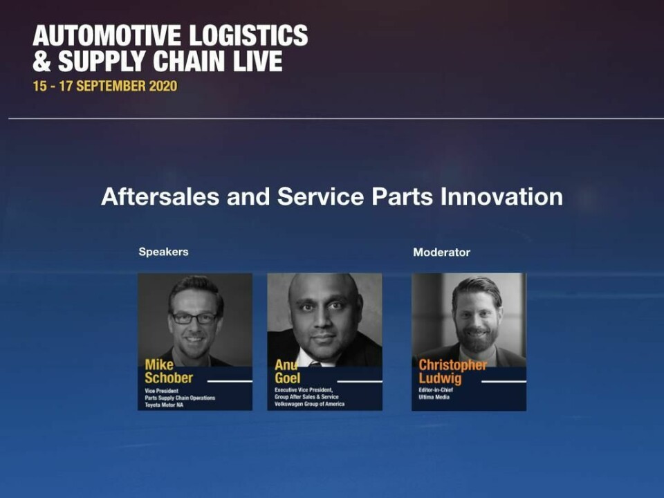 Watch: Delivering innovation at Volkswagen and Toyota’s service parts logistics Service parts logistics in North America with Toyota, Volkswagen Group