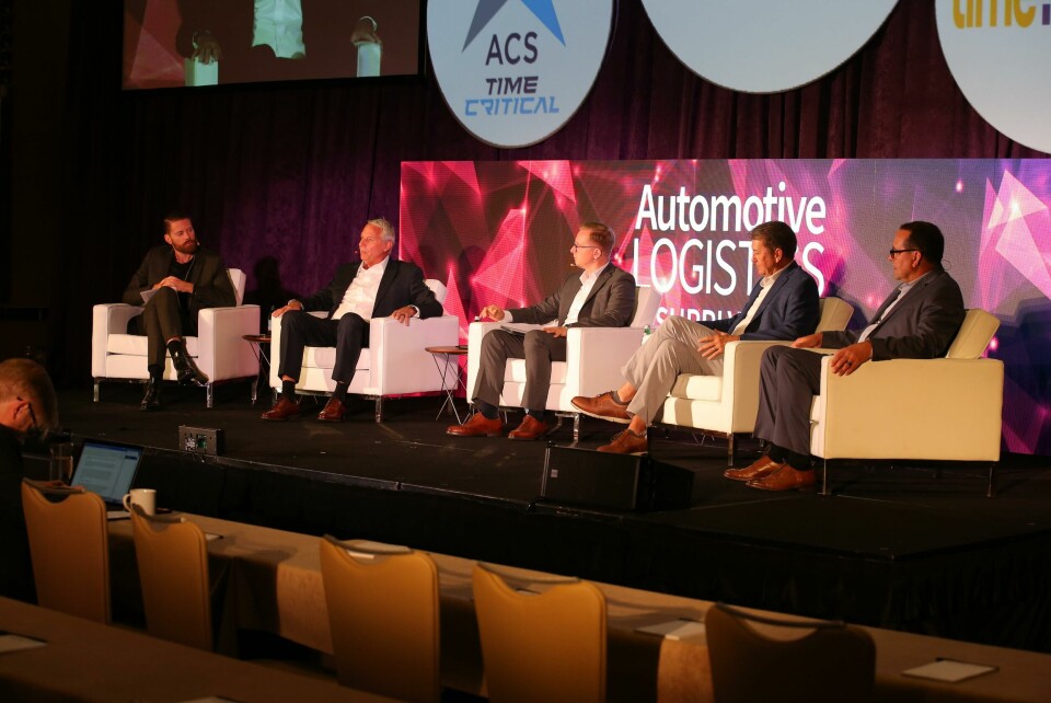 Collaborating from the start to design automotive logistics networks and processes Carter Logistics, Benteler, Toyota, Agillence panel