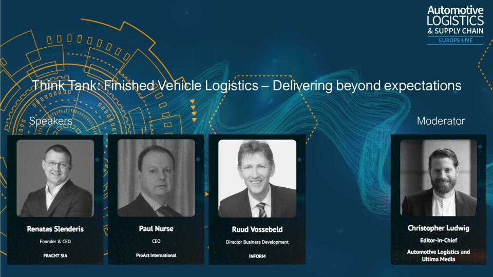 Think Tank: How Covid has accelerated digitalisation for finished vehicle logistics Think Tank Finished Vehicle Logistics - Delivering beyond expectations