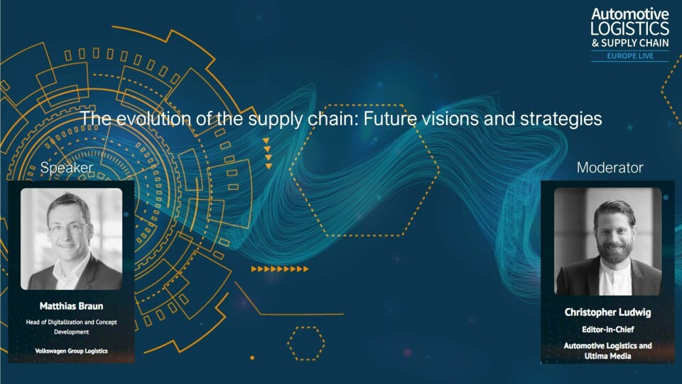 Watch: The (r)evolution at Volkswagen Group’s logistics Revolution at VW Group Logistics Matthias Braun