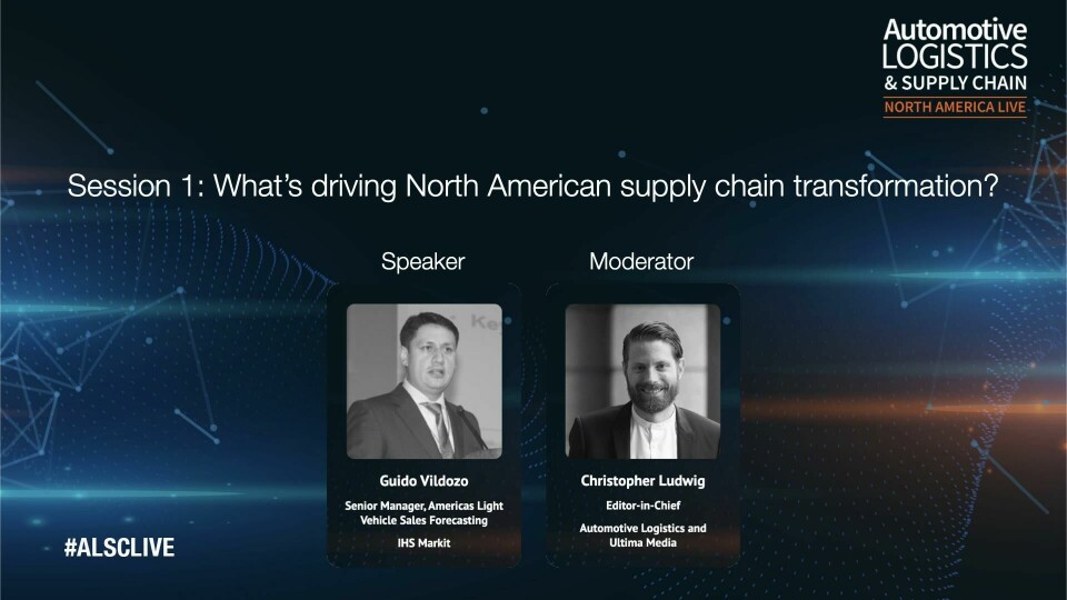 Watch: A surprisingly bright outlook for North American vehicle sales and production Guido Vildozo IHS-Markit North America forecast