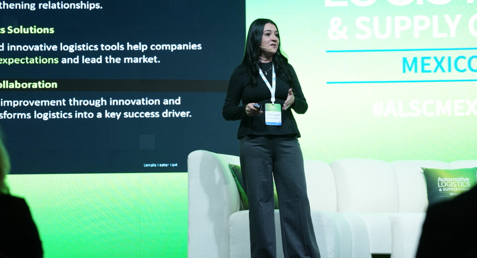 Gabriela Karthe Figueroa, production order control manager at Volkswagen de México, spoke about the automaker's implementation of digital control tower technology in her session at ALSC Mexico, entitled 'Re-thinking vehicle distribution with control tower technology' Gabriela Karthe Figueroa Volkswagen de México