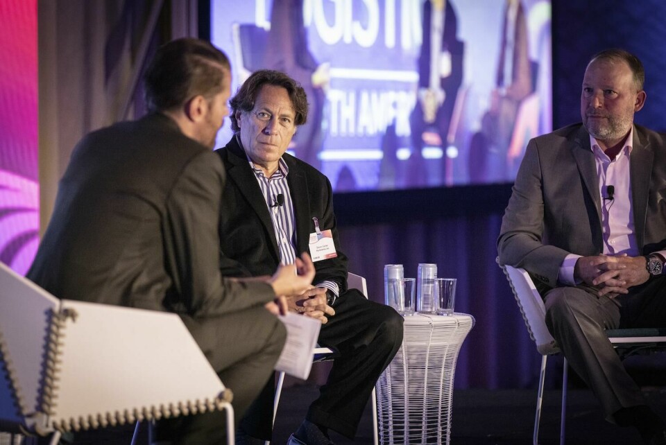 Outbound views from the topKia America COO Steve Center (middle) and Nissan’s VP of supply chain, Chris Styles, said vehicle logistics had become a top management priority Steve Center, Kia and Chris Styles, Nissan