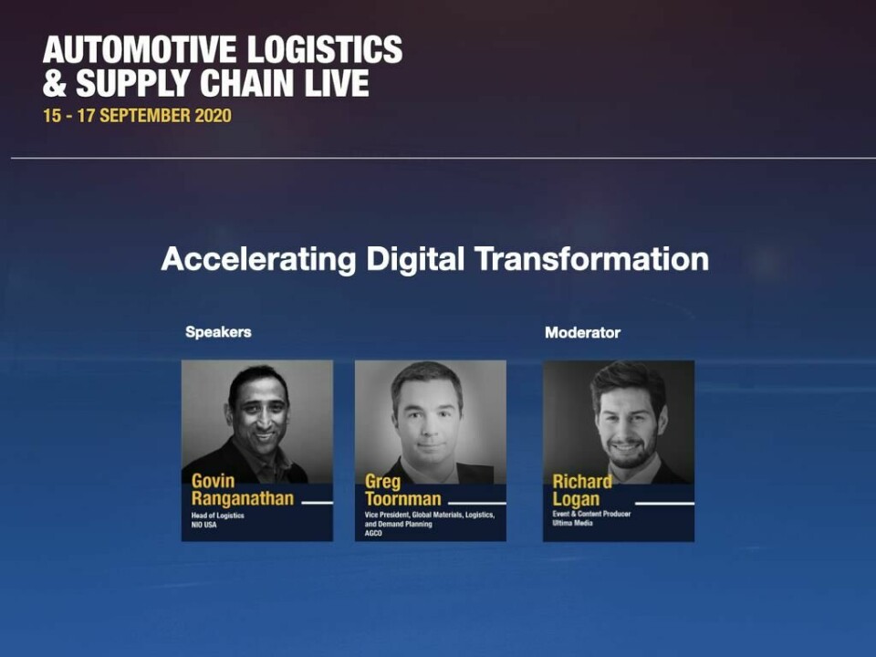 Watch: Accelerating digital transformation Accelerating Digital Transformation with AGCO and Nio