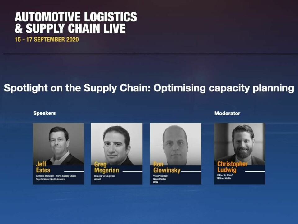 Watch: Optimising supply chain demand and capacity planning Optimising suppy chain demand and capacity planning with Toyota, Adient and CNW