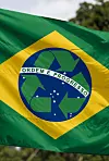 Brazil Flag Recycling Plastic Packaging