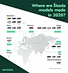 skoda map international production 2026
