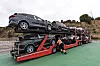 Seat car carrier trailer
