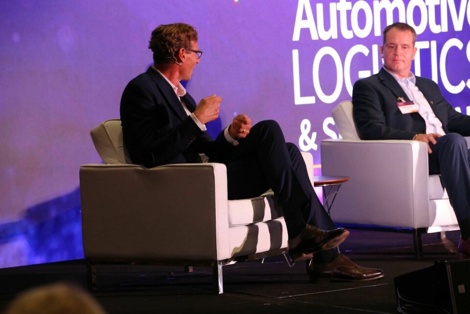DB Schenker’s Thorsen Meincke (left) and Syncreon’s Mike Valentine said that companies who had prioritised resiliency in logistics over cost cutting tended to have reduced disruption and thus impacts to margins DB Schenker, Syncreon