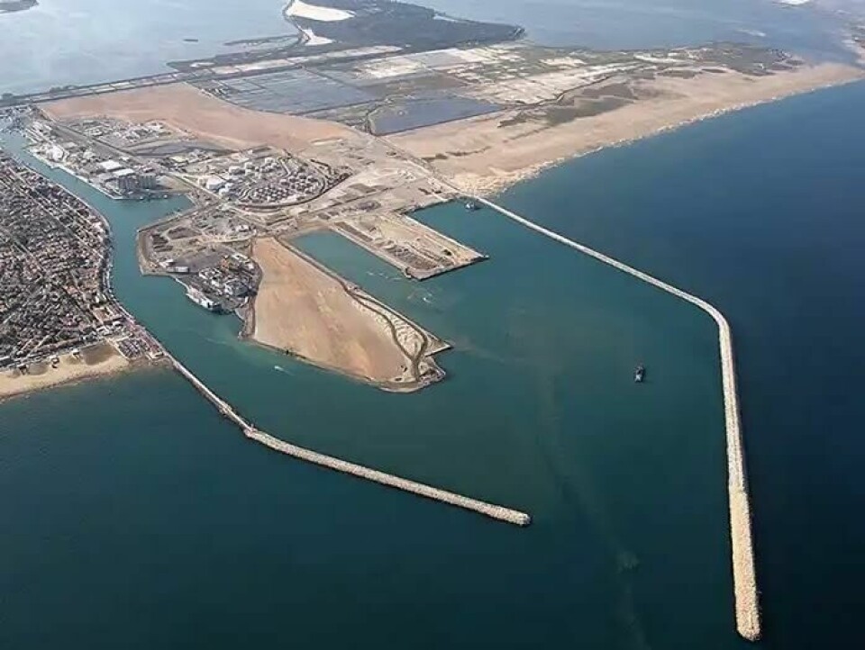 The NLS terminal will be built on a greenfield site at Port-La-Nouvelle in France port-la-nouvelle_aerial copy