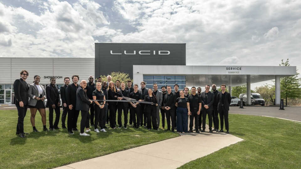 Lucid Motors staff opening a new Studio, Service and Delivery Center in Rutherford, New Jersey, earlier this month.Interim CEO Marc Winterhoff commented that the string of exectuive appointments over the last month will help Lucid “deliver continued growth.” Lucid Motors staff opening a new Studio, Service and Delivery Center in Rutherford, New Jersey, earlier this month.