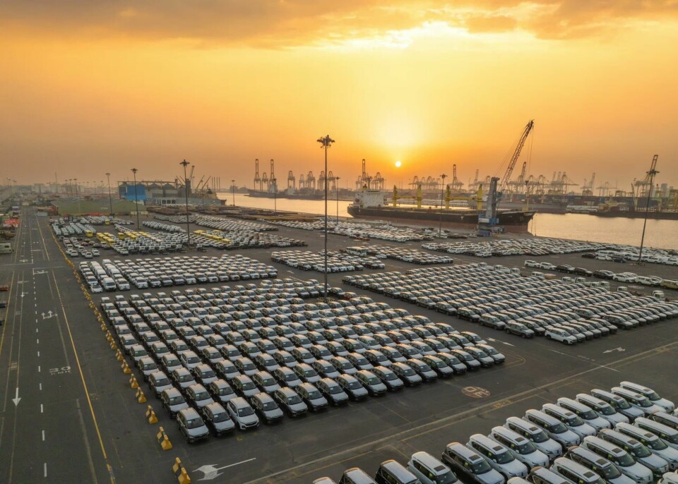 DP World has seen strong growth at its Jebel Ali vehicle terminal in the United Arab Emirates Jebel Ali auto hub copy