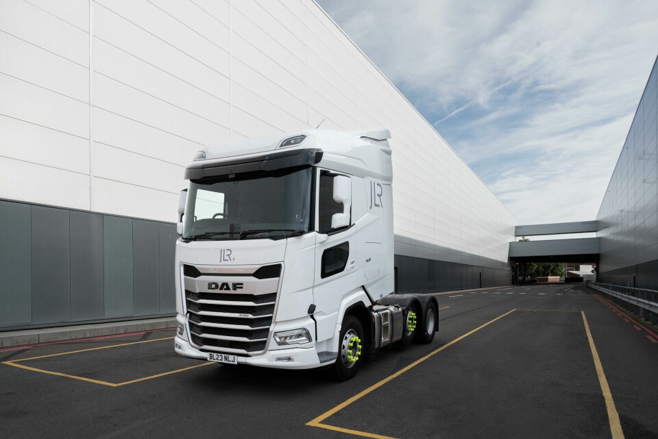 JLR’s hydrotreated vegetable oil (HVO) powered HGV JLR's HVO HGV