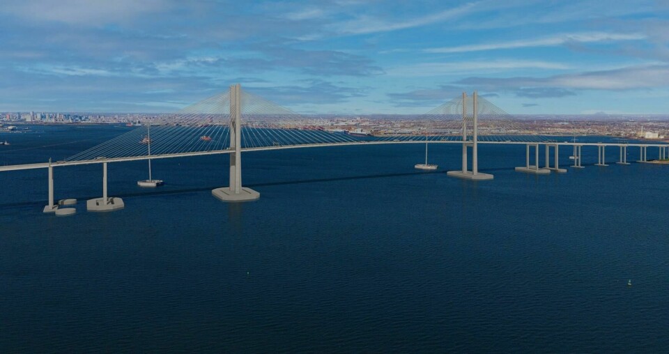 A new design for the replacement bridge over the Fort McHentry Federal Channel in Baltimore was revealed in February this year MPA_Baltimore Bridge design
