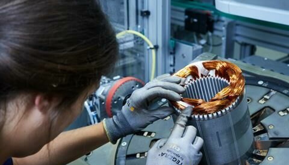 Production of electric motors at BMW Group Competence Centre in Dingolfing, Germany
