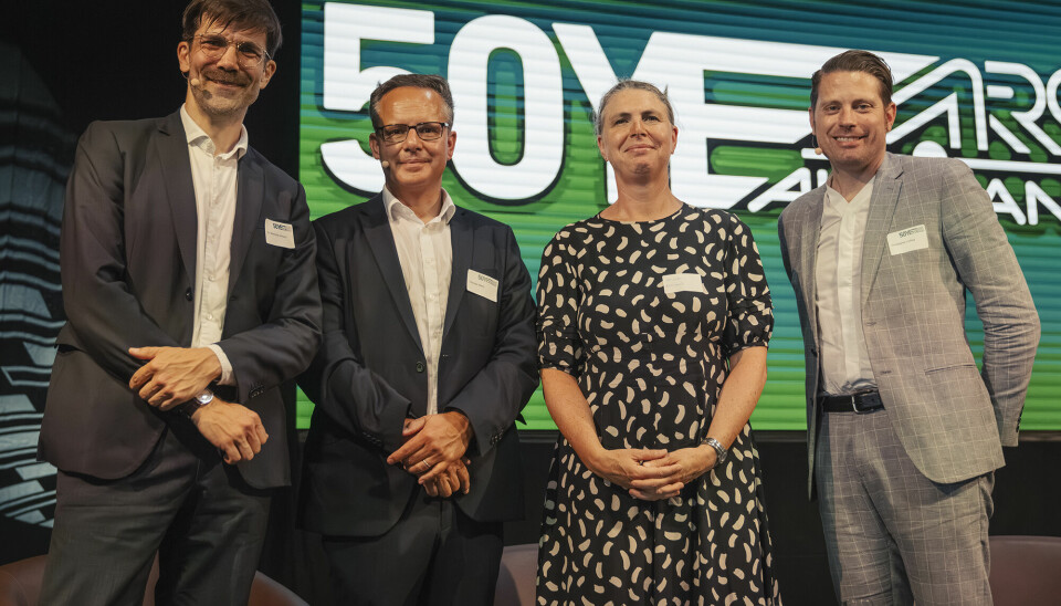 50 years of partnership and counting: logistics executives at the anniversary event for ARS Altmann stressed that industry partners needed focus and patience, whilst governments needed to be realistic, too Dr Maximillian Altmann, BMW's Thomas Wiech, Mercedes-Benz's Anouck Arnaud and Christopher Ludwig