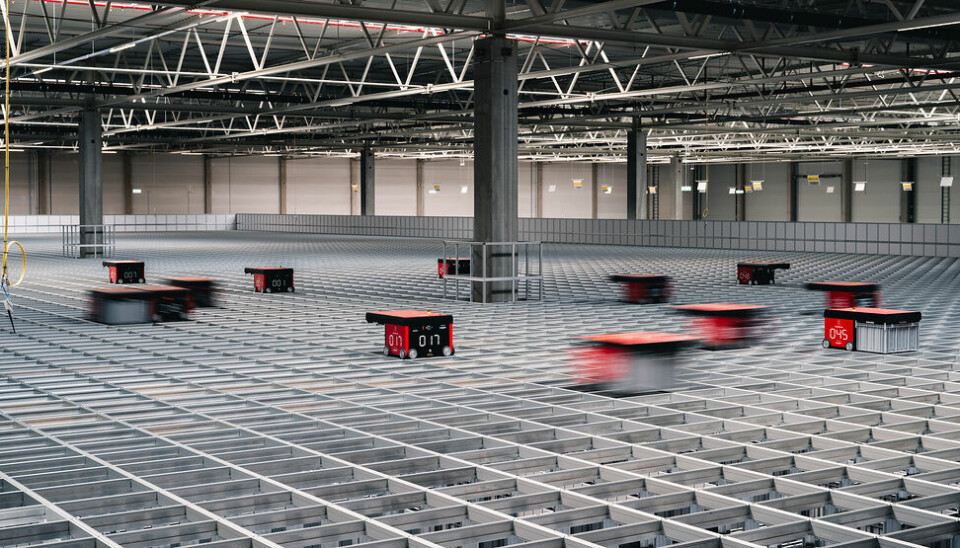 The Global Parts Center is using an automated storage and retrieval system.