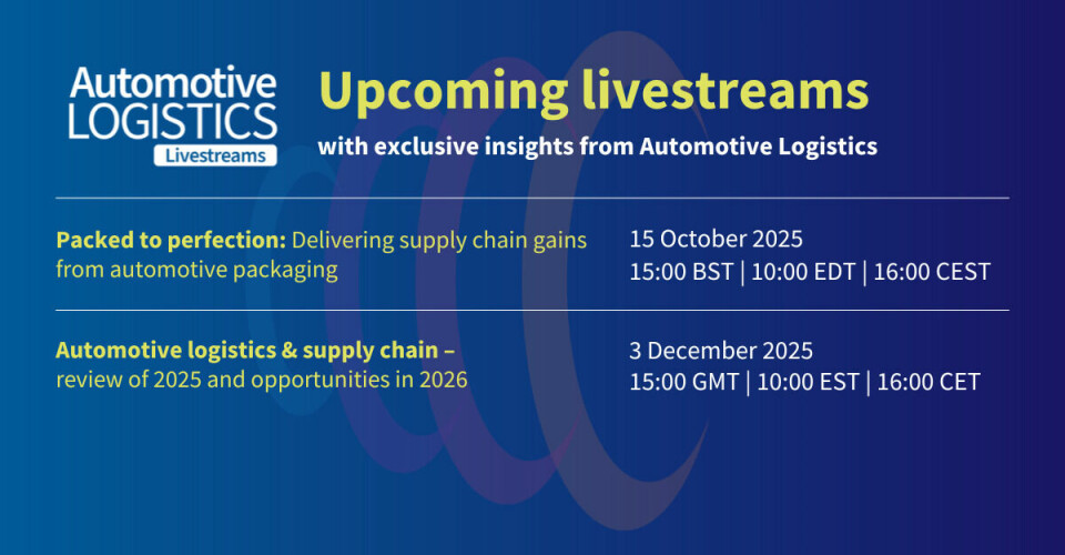 Register now - Packed to perfection: Delivering supply chain gains from automotive packaging
