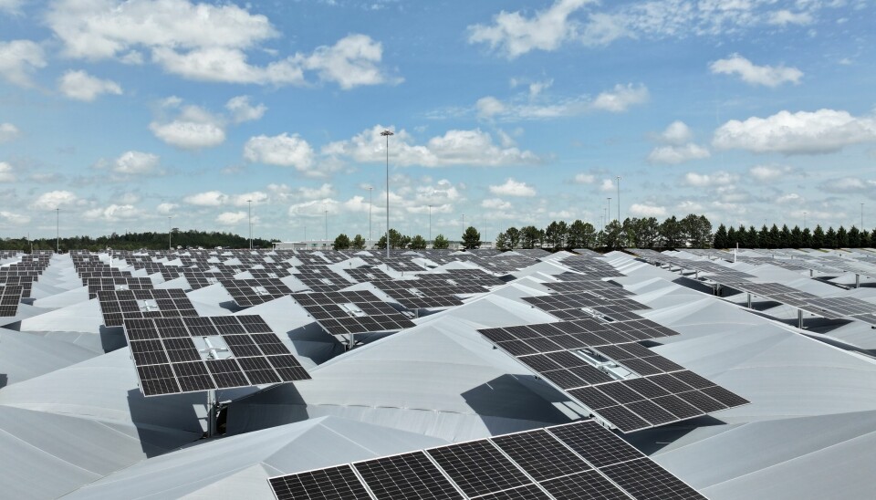 With the integration of hail protection and renewable energy the West Point project represents a major leap forward for Kia’s West Point manufacturing facility. Solar panels
