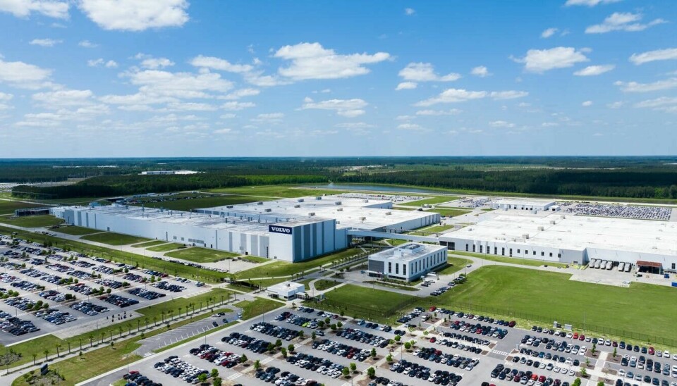 Volvo Cars' Ridgeville plant in Charleston, South Carolina