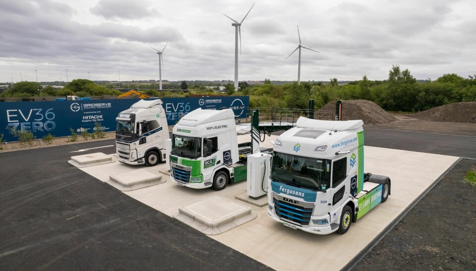 Nissan collaborates on eTruck charging infrastructure in UK, invests £1.4m