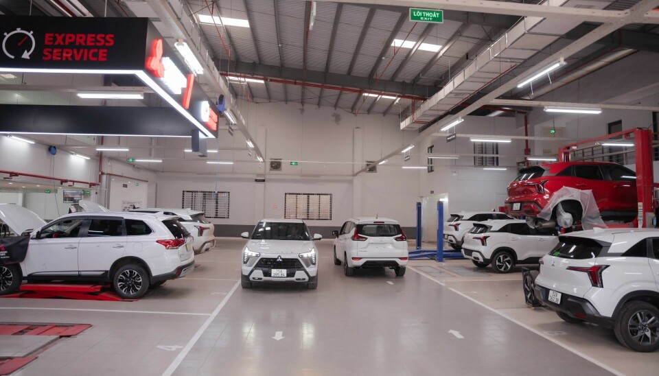 Mitsubishi Motors Vietnam has 59 service workshops across the country