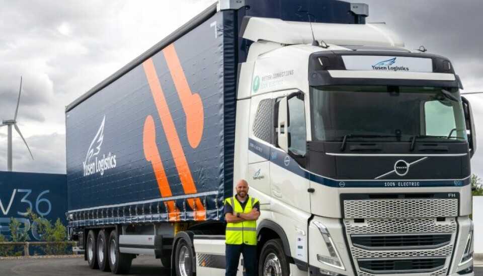 Yusen Logistics will use ten electric trucks on the Nissan logistics project, supplied by Volvo Trucks.