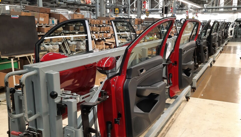 Production line at VW Malaysia, which the carmaker is using as a hub for ASEAN