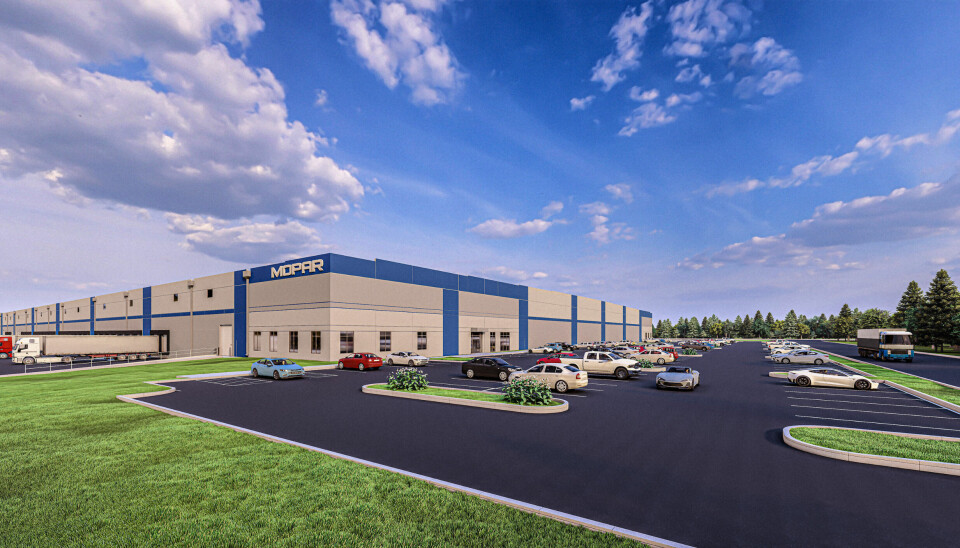 Stellantis' new Mopar PDC in Forsyth, Georgia