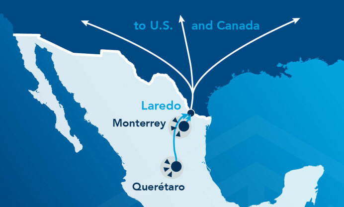 Cross-border automotive freight consolidation to mitigate US tariffs